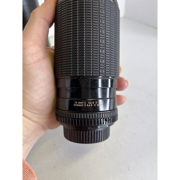 Sigma Zoom-8 Lens 1: 4-5 F=75-250mm Zoom Multi Coated Made In Japan 915709 Case - Picture 7 of 13